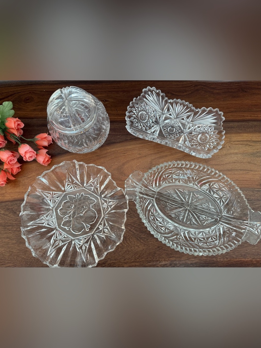 Vintage Trinket Crystal Dish
Collection Party Fancy Nostalgic
Home Decor